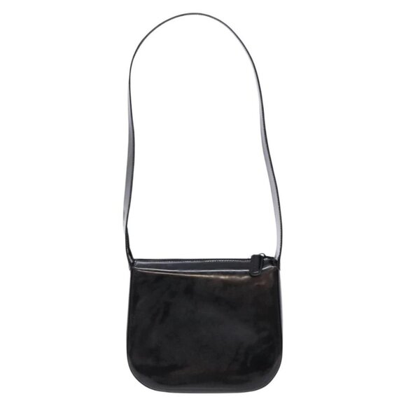 GUCCI Shoulder Bag Patent leather Black Silver 007 - Picture 2 of 15